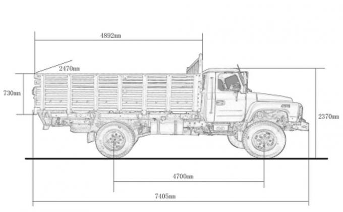 Caminhão basculante usado Tipper Army Truck da boa qualidade 4*4 10 da venda rodas quentes para forças armadas