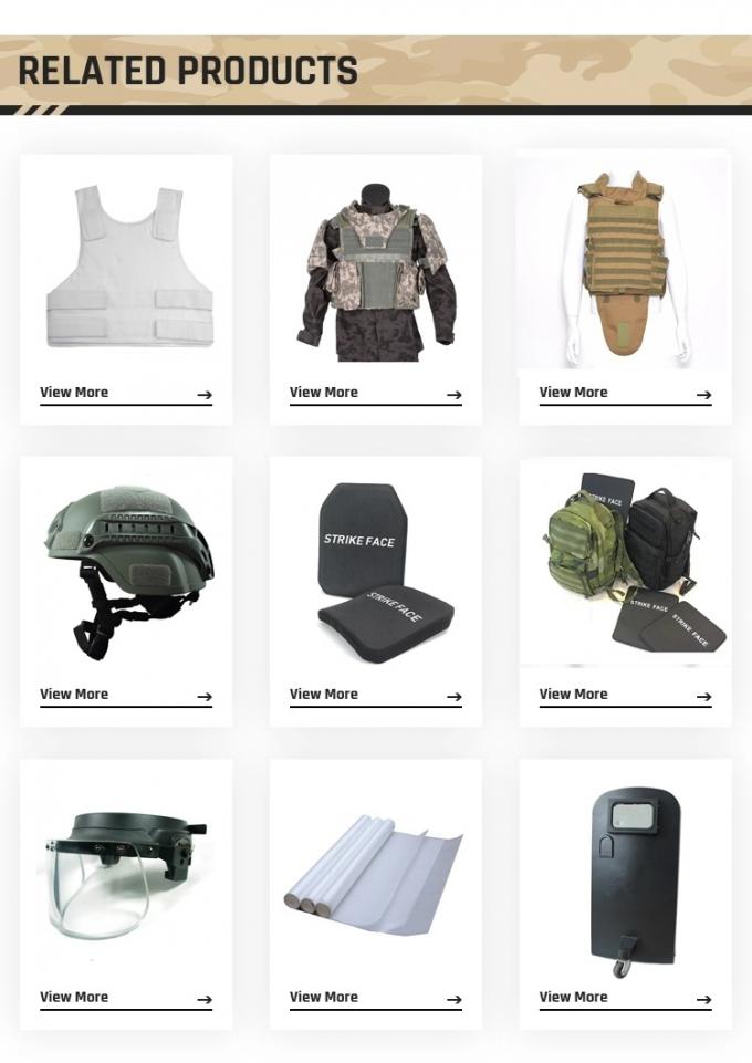 Protetor completo Kevlar/veste à prova de balas aberta tática balística de Armor Vest /Fast do corpo revestimento à prova de balas do polietileno
