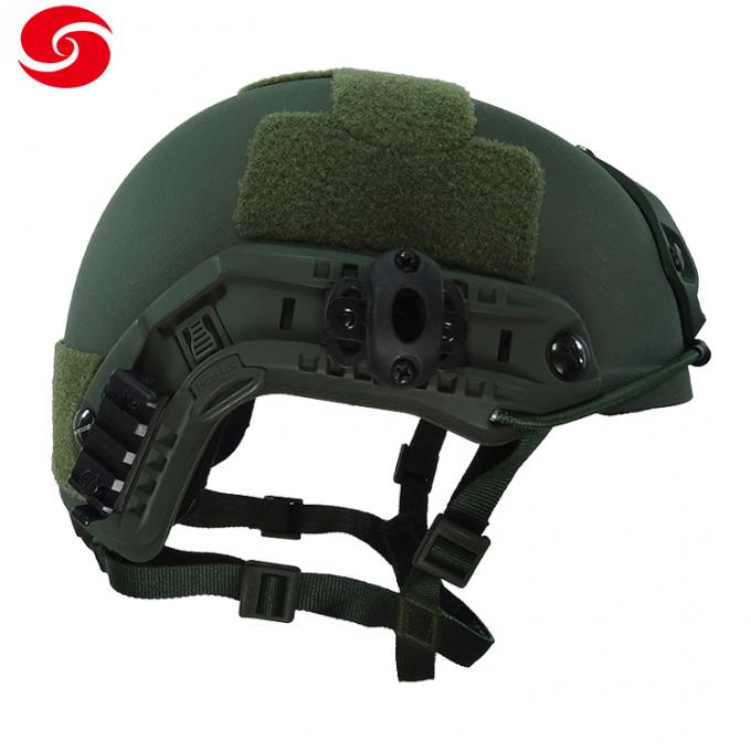 Capacete balístico verde nós capacete à prova de balas militar do exército do capacete de Nij 3A/capacete rápido