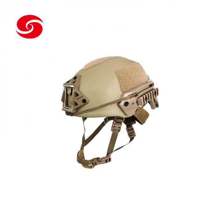 O corte completo Iiia de Mich Ach dos CB de Team Wendy Mich Bulletproof Helmet molda capacetes completos da fibra de Militech Aramid dos auriculares de aço à prova de balas do capacete