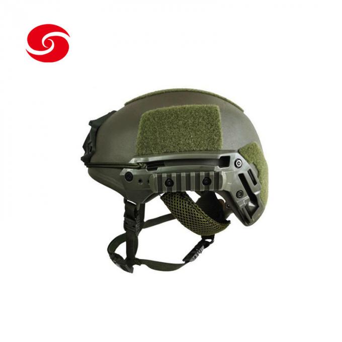 PE balístico militar Aramid Wendy Tactical Helmet Bulletproof Helmet de Nij Iiia do capacete