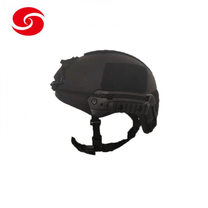 Capacetes completos de Militech dos auriculares de aço do PE de Wendy Bulletproof Helmet Nij 3a