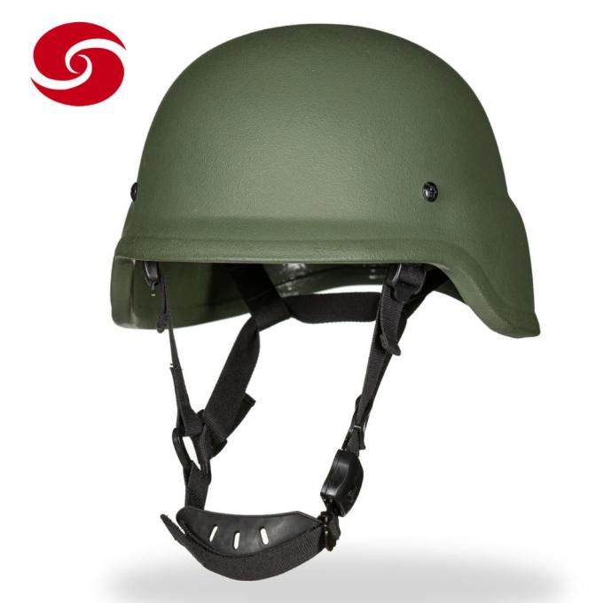 Do verde militar de Pagst do PE de Aramid capacete à prova de balas