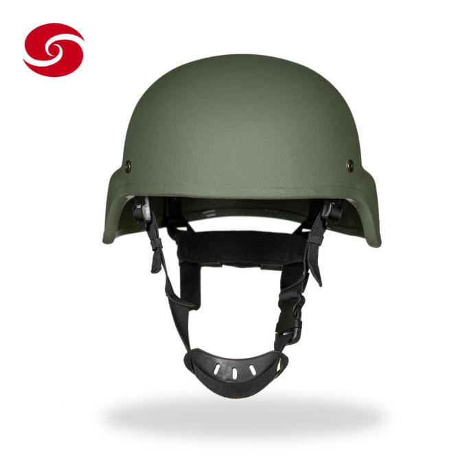 Do verde militar de Pagst do PE de Aramid capacete à prova de balas