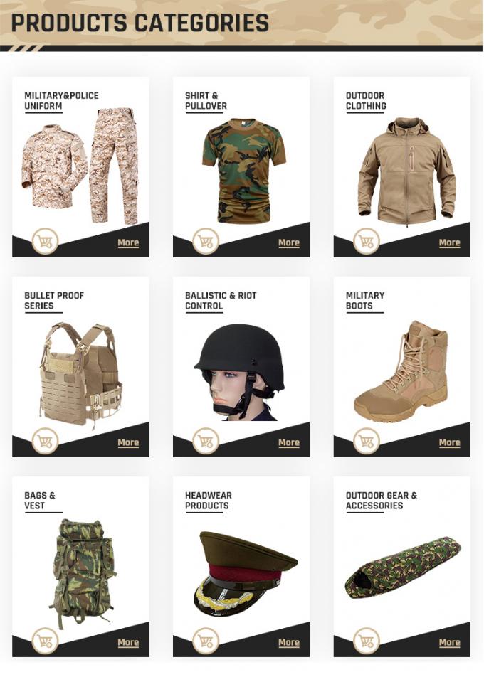 Uniforme de nylon personalizado de Chad Digital Camouflage Troop Military