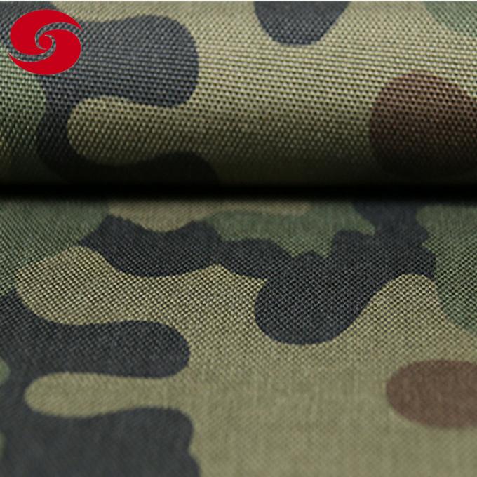 A camuflagem de nylon do Polônia militar imprimiu a tela do saco