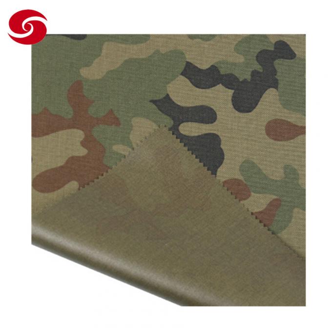 A camuflagem de nylon do Polônia militar imprimiu a tela do saco