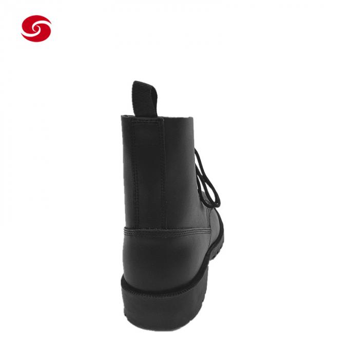A segurança multifuncional de couro genuína calça botas da segurança/botas de combate com as botas de aço da prova da quebra e da facada de Toe Steel Plate /Anti/anti botas perfurando