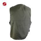                                  100% Cotton or T/C Fabric Outdoor Multipocket Fishing Vest             