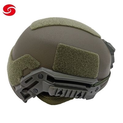 Army Green suspension System Fast PE Aramid Bulletproof Ballistic Helmet Wendy Ballistic