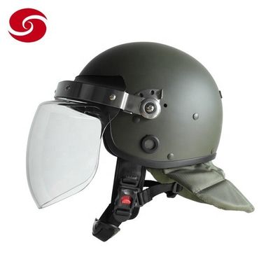                                  Tactical Police Anti Riot Equipment Anti-Riot Helmet with Visor             